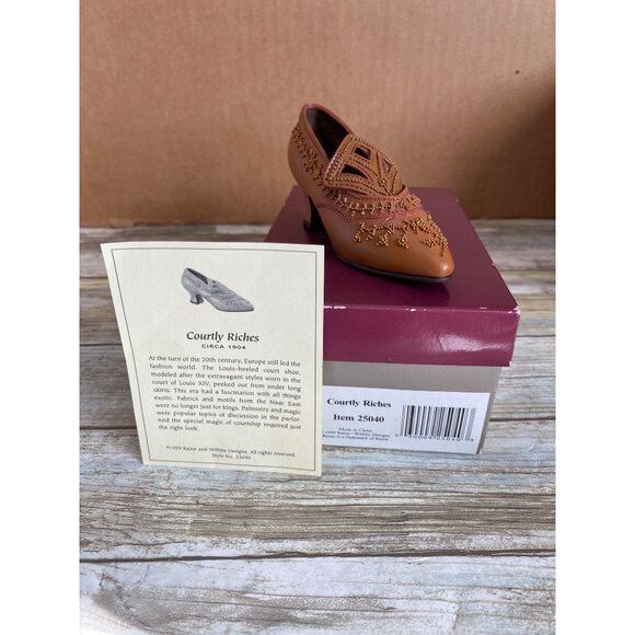 Just the Right Shoe by Raine Mini Shoe Figurines New in Box Lot of 7 - Picture 4 of 16